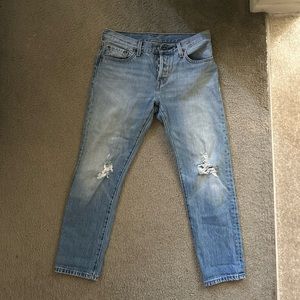 Mid Rise 501 Levi Jeans